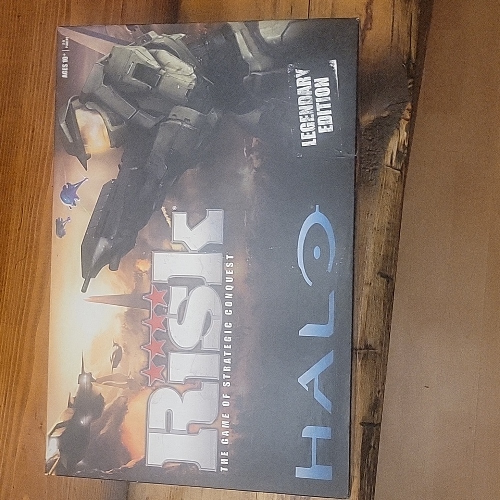 Risk Board Game - Halo Legendary Edition